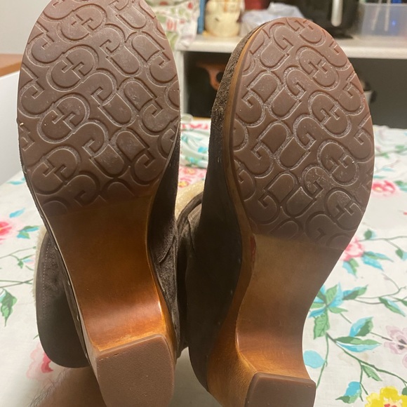 Ugg Shoes | Ugg Suede
Shearling Clog Boots Sz 8 - Picture 5 of 7